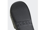 NNEKG Unisex Adilette Aqua Slides (Black Black Black Size 7 US)