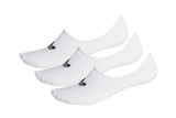 NNEKG Unisex Low Cut Socks 3 Pack (White Size L)