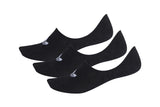 NNEKG Unisex Low Cut Socks 3 Pack (Black Size XL)