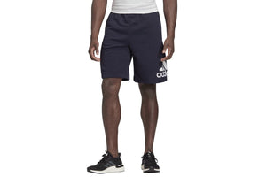 NNEKG Mens Big Logo French Terry Shorts (Legend Ink White Size L)