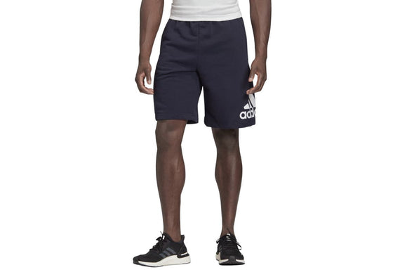 NNEKG Mens Big Logo French Terry Shorts (Legend Ink White Size L)