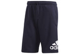 NNEKG Mens Big Logo French Terry Shorts (Legend Ink White Size M)