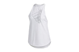 NNEKG Womens Badge of Sport Tech Tank (White Black Size S)