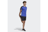 NNEKG Mens Own The Run Tee (Team Royal Blue Reflective Silver Size L)