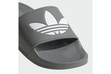 NNEKG Mens Adilette Lite Slides (GreyThree White GreyThree Size 11 US)