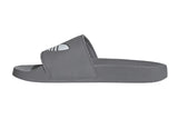 NNEKG Mens Adilette Lite Sandals (Grey Three Cloud White Grey Three Size 13 US)