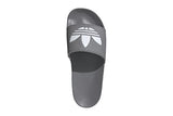 NNEKG Mens Adilette Lite Sandals (Grey Three Cloud White Grey Three Size 13 US)