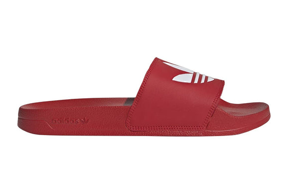 NNEKG Mens Adilette Lite Slides (Scarlet White Scarlet Size 10 US)