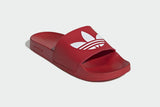 NNEKG Mens Adilette Lite Slides (Scarlet White Scarlet Size 9 US)