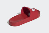 NNEKG Mens Adilette Lite Slides (Scarlet White Scarlet Size 8 US)