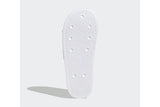 NNEKG Mens Adilette Lite Slides (White CoreBlack White Size 7 US)