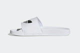 NNEKG Mens Adilette Lite Slides (White CoreBlack White Size 8 US)