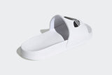 NNEKG Mens Adilette Lite Slides (White CoreBlack White Size 8 US)