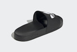 NNEKG Unisex Adilette Lite Slides (CoreBlack White CoreBlack Size 6 US)