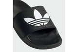 NNEKG Unisex Adilette Lite Slides (CoreBlack White CoreBlack Size 6 US)