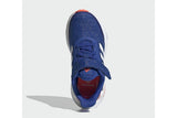 NNEKG Boys EQ21 Run EL Kids Running Shoe (Team Royal Blue White Solar Red Size 13K US)