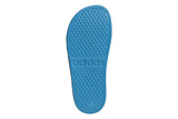 NNEKG Boys Adilette Aqua K Slides (Solar Blue White Solar Blue Size 2 US)