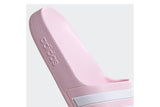 NNEKG Girls Adilette Aqua K Slides (Clear Pink White Clear Pink Size 3 US)