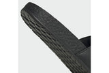 NNEKG Mens Adilette Boost Slides (Black White Black Size 11 US)