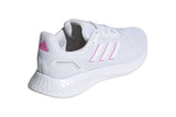 NNEKG Womens Runfalcon 2.0 Running Shoes (Cloud White Cloud White Screaming Pink Size 6 US)