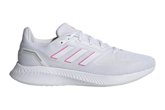 NNEKG Womens Runfalcon 2.0 Casual Shoe (Cloud White Cloud White Screaming Pink Size 6.5 US)