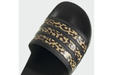 NNEKG Womens Adilette Slides (Black Leopard Size 8 US)