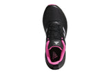 NNEKG Womens Runfalcon 2.0 TR Running Shoes (Core Black Silver Met. Screaming Pink Size 6 US)