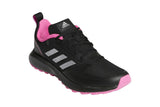 NNEKG Womens Runfalcon 2.0 TR Running Shoes (Core Black Silver Met. Screaming Pink Size 6 US)