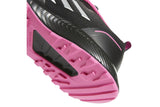 NNEKG Womens Runfalcon 2.0 TR Running Shoes (Core Black Silver Met. Screaming Pink Size 6 US)