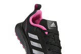 NNEKG Womens Runfalcon 2.0 TR Casual Shoe (Core Black Silver Metallic Screaming Pink Size 6.5 US)
