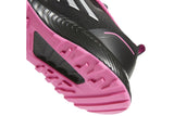 NNEKG Womens Runfalcon 2.0 TR Casual Shoe (Core Black Silver Metallic Screaming Pink Size 6.5 US)