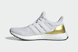 NNEKG Mens Ultraboost 4.0 Dna (White White Gold Size 10.5 US)