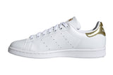 NNEKG Originals Womens Stan Smith Shoes (White White Gold Metallic Size 11 US)