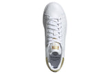 NNEKG Originals Womens Stan Smith Shoes (White White Gold Metallic Size 9.5 US)