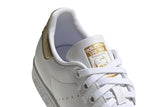 NNEKG Originals Womens Stan Smith Shoes (White White Gold Metallic Size 9 US)