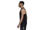 NNEKG Mens On The Run Singlet (Black Size M)