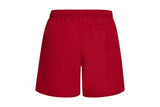 NNEKG Boys Badge of Sport Swimshorts (Scarlet Size 13 14Y)