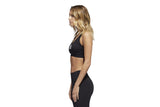 NNEKG Womens Dont Rest Alphaskin Bra (Black Size S)