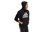 NNEKG Mens Big Logo French Terry Hoodie (Black White Size L)