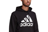 NNEKG Mens Big Logo French Terry Hoodie (Black White Size L)