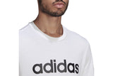 NNEKG Mens Linear Logo Jersey T Shirt (White Black Size L)