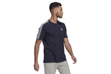 NNEKG Mens 3 Stripes Core Sport Inspired Jersey Tee (Legend Ink Size L)