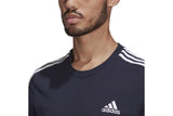 NNEKG Mens 3 Stripes Core Sport Inspired Jersey Tee (Legend Ink Size L)