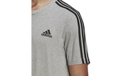 NNEKG Mens 3 Stripes Core Sport Inspired Jersey Tee (Medium Grey Heather Size L)