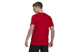 NNEKG Mens 3 Stripes Core Sport Inspired Jersey Tee (Scarlet Size L)