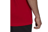NNEKG Mens 3 Stripes Core Sport Inspired Jersey Tee (Scarlet Size L)