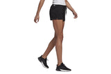 NNEKG Womens Linear French Terry Shorts (Black White Size L)