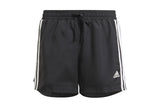 NNEKG Girls Designed 2 Move 3 Stripe Short (Black White Size 14 15Y)