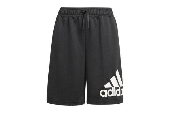 NNEKG Boys Designed 2 Move Big Logo Short (Black White Size 5 6Y)