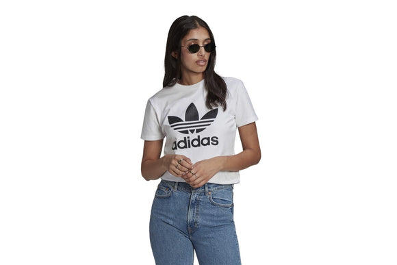 NNEKG Womens Trefoil T Shirt (White Size M)